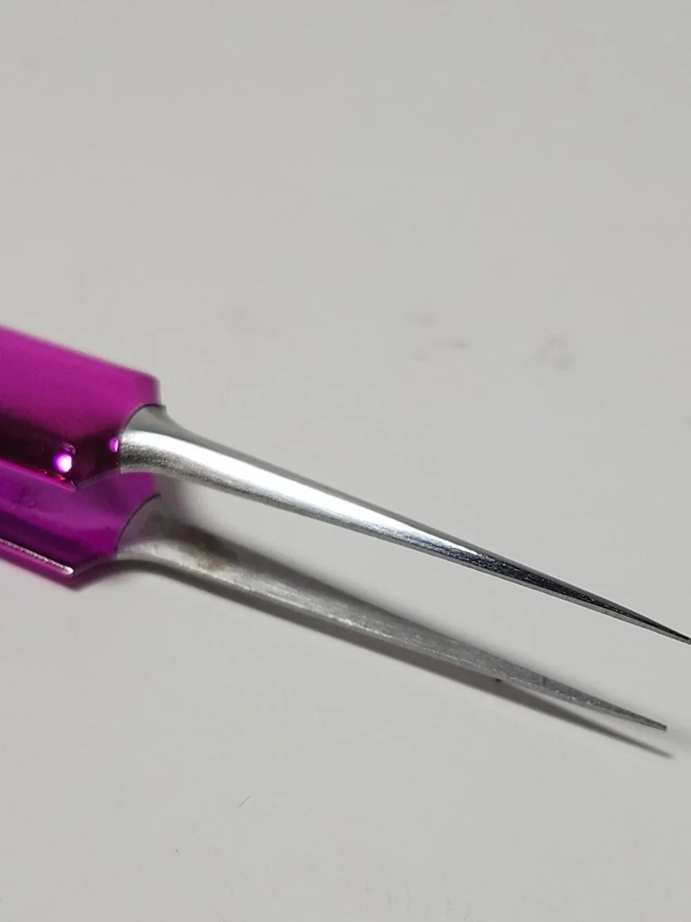 Arclon LPT-1 Purple Eyelash Extension Tweezer Set 2pc Precision Isolation